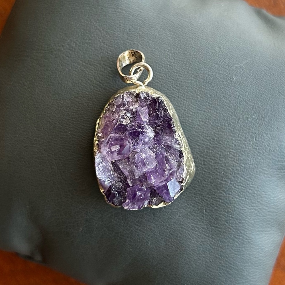 Large Amethyst Pendant
